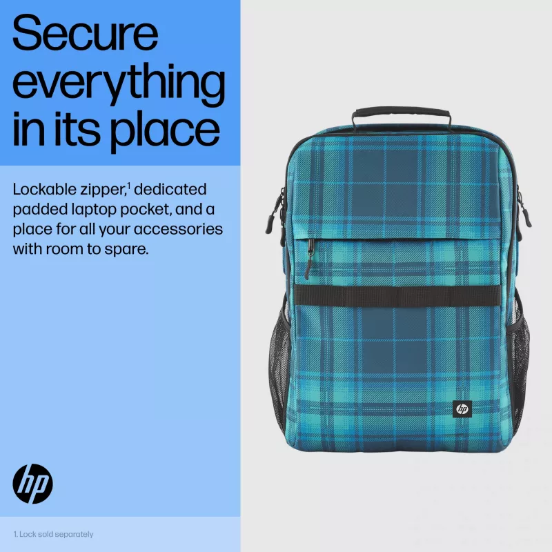 Freizeit-Rucksack HP Campus XL Marble Stone Rucksack Schwarz Grau