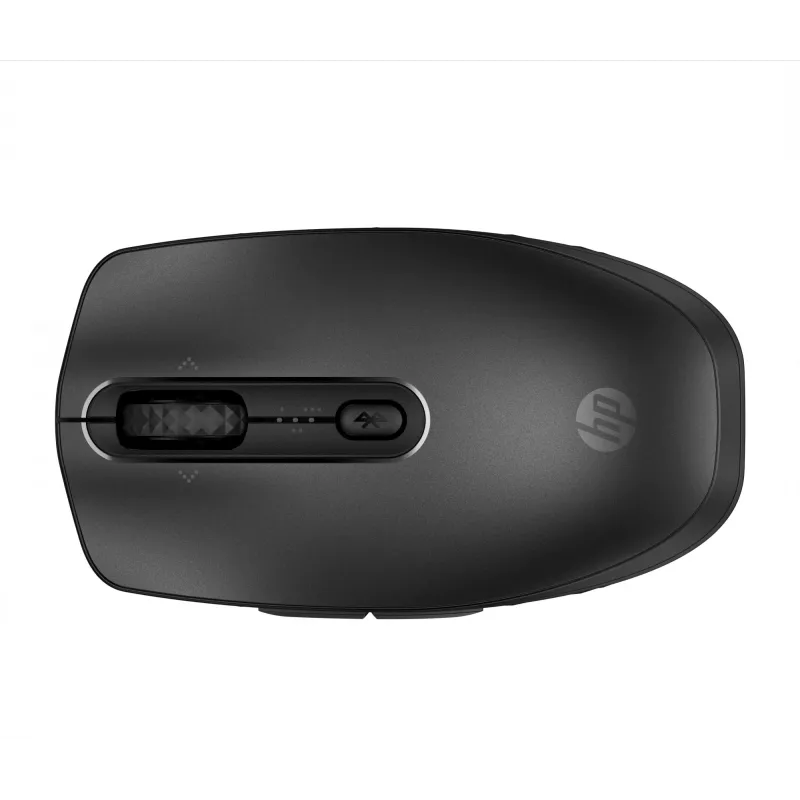 HP 695 Wiederaufladbare kabellose Maus, beidhändig, Bluetooth, 4000 DPI, Schwarz