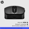 HP 695 Wiederaufladbare kabellose Maus, beidhändig, Bluetooth, 4000 DPI, Schwarz