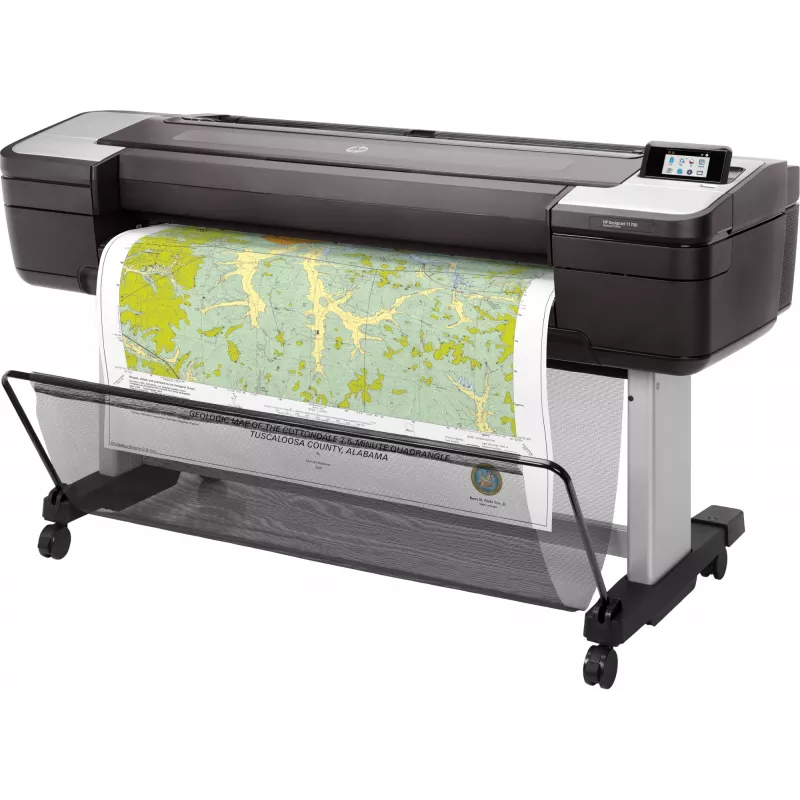 HP Designjet T1700 44-Zoll-Drucker, Thermischer Tintenstrahldruck, 2400 x 1200 DPI, HP-GL/2, TIFF, JPEG, CALS G4, URF, Cyan, Fotoschwarz, Mattschwarz, Magenta, Gelb, 2400 x 1200 DPI, 116 Seiten pro Stunde