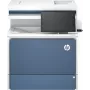HP Color LaserJet Enterprise Flow MFP 5800zf Drucker, Laser, Farbdruck, 1200 x 1200 DPI, A4, Direktdruck, Weiß