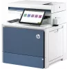 HP Color LaserJet Enterprise Flow MFP 5800zf Drucker, Laser, Farbdruck, 1200 x 1200 DPI, A4, Direktdruck, Weiß