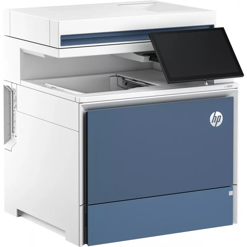 HP Color LaserJet Enterprise Flow MFP 5800zf Drucker, Laser, Farbdruck, 1200 x 1200 DPI, A4, Direktdruck, Weiß
