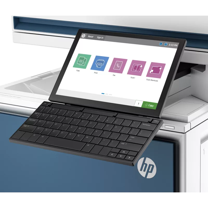 HP Color LaserJet Enterprise Flow MFP 5800zf Drucker, Laser, Farbdruck, 1200 x 1200 DPI, A4, Direktdruck, Weiß