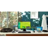 HP HDMI-auf-VGA-Adapter, 0,045 m, HDMI, VGA (D-Sub), Stecker, Buchse, Schwarz