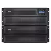 APC Smart-UPS X SMX3000HV - 3000VA, 8x C13 + 2x C19 Ausgang, USB, erweiterbare Überbrückungszeit, kurze Bautiefe