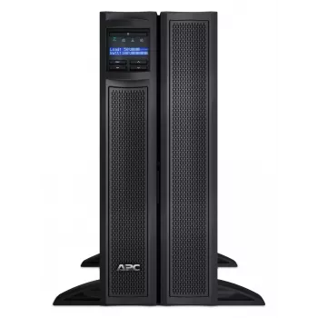 APC Smart-UPS X SMX3000HVNC - 3000VA, 8x C13 + 2x C19 Steckdose, USB, erweiterbare Laufzeit, kurze Bautiefe, NMC