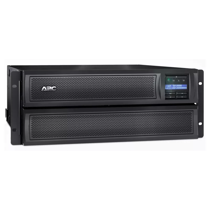 APC Smart-UPS X SMX3000HVNC - 3000VA, 8x C13 + 2x C19 Steckdose, USB, erweiterbare Laufzeit, kurze Bautiefe, NMC