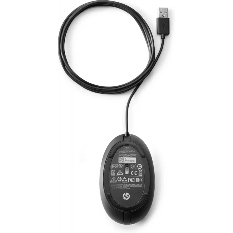 Maus HP 9VA80AA Schwarz USB