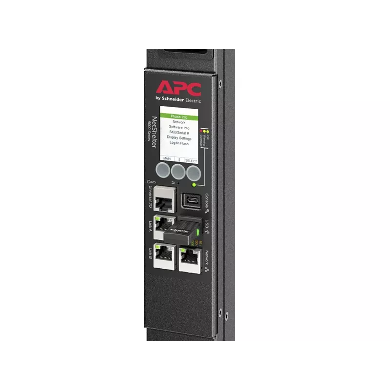 APC APDU9959EU3 Stromverteilungseinheit (PDU) 24 AC-Ausgänge 0U Schwarz