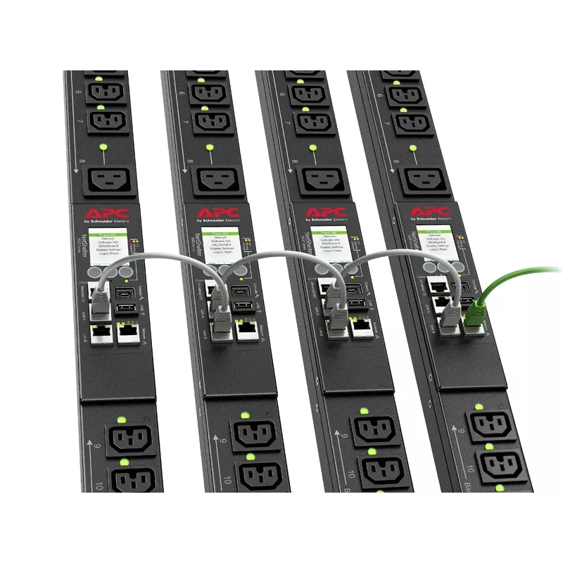 APC APDU9959EU3 Stromverteilungseinheit (PDU) 24 AC-Ausgänge 0U Schwarz