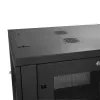 StarTech.com 2-Pfosten 6HE Wandmontage-Netzwerkschrank mit 1HE Fachboden, 19 Zoll wandmontiertes Serverrack für Daten-/Netzwerk-/AV-/Elektronik-/Computerausrüstung, kleines belüftetes Rackgehäuse