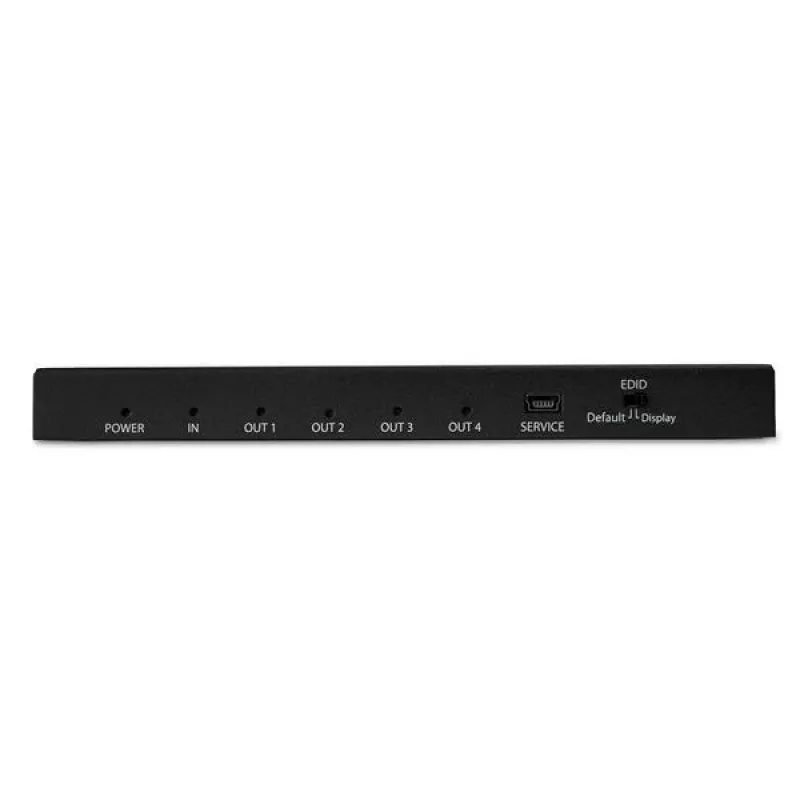 StarTech.com 4-Port HDMI-Splitter – 4K 60 Hz, HDMI, 4x HDMI, 3840 x 2160 Pixel, Schwarz, 4K Ultra HD, 60 Hz