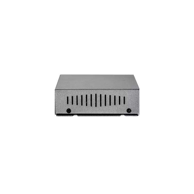 LevelOne POR-0100 PoE-Repeater, kaskadierbar, 2x Fast Ethernet, 10Base-T/100Base-TX, Grau