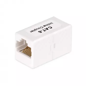 StarTech.com RJ45-Kupplung, Inline-Cat6-Kupplung, Buchse-auf-Buchse (F/F) T568-Verbinder, ungeschirmte Ethernet-Kabelverlängerung
