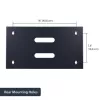 StarTech.com WALLMOUNT6 6HE Wandmontage-Halterung für Patchpanel, 19 Zoll, 35,5 cm tief, Stahl, Schwarz