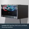 StarTech.com WALLMOUNT6 6HE Wandmontage-Halterung für Patchpanel, 19 Zoll, 35,5 cm tief, Stahl, Schwarz