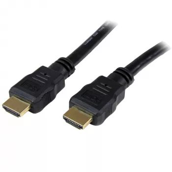 StarTech.com HDMM3M High-Speed-HDMI-Kabel, 3 m, Ultra HD 4K x 2K, Stecker/Stecker, vergoldet, Schwarz