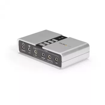 StarTech.com 7.1 USB Audio Adapter Externe Soundkarte mit SPDIF Digital Audio