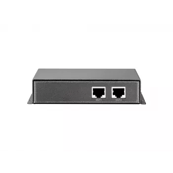 Netzwerk-Repeater LevelOne PoE-Repeater kaskadierbar 2 PoE-Ausgänge
