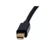 StarTech.com MDP2HDMI Mini-DisplayPort-auf-HDMI-Adapter, passiver Videokonverter, 1080p (bis zu 1920x1200), Thunderbolt-kompatibel, mDP Stecker auf HDMI Buchse, Schwarz