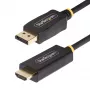 StarTech.com 1m DisplayPort-auf-HDMI-Adapterkabel, 4K 60Hz mit HDR, DP auf HDMI 2.0b, Aktiver Videokonverter, DisplayPort Desktop zu HDMI Monitor