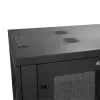 StarTech.com 4-Pfosten 18U Server-Rack-Schrank, abschließbarer 19-Zoll-Daten-Rack-Schrank für Computer / AV / IT-Equipment, Büro- / Heimnetzwerk-Rack mit Rollen & verstellbaren Montageschienen