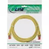 InLine Patchkabel S/FTP PiMF Cat.6 250MHz PVC Kupfer gelb 0,25m