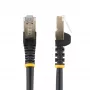StarTech.com 10m CAT6a Ethernet-Kabel – 10 Gigabit geschirmt, rastnasenfrei, RJ45, 100W PoE Patchkabel – 10GbE STP Netzwerkkabel mit Zugentlastung – Schwarz, einzeln getestet/Verdrahtung UL-zertifiziert/TIA