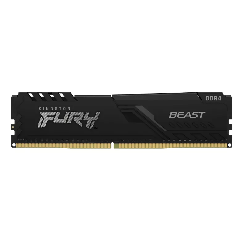 Kingston Technology FURY Beast 64GB 3600MT/s DDR4 CL18 DIMM (Kit of 4) Schwarz