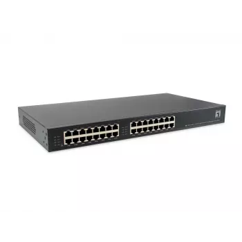 LevelOne POH-1620 16-Port High-Power-PoE-Midspan-Hub, 400 W