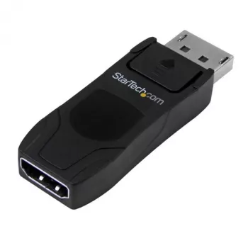 StarTech.com DisplayPort-auf-HDMI-Adapter - 4K 30Hz Kompakter DP 1.2 zu HDMI 1.4 Videokonverter - DP++ zu HDMI Monitor/TV - Passiver DP-zu-HDMI-Kabeladapter - Verriegelbarer DP-Stecker