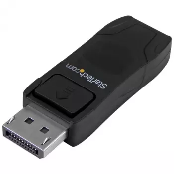 StarTech.com DisplayPort-auf-HDMI-Adapter - 4K 30Hz Kompakter DP 1.2 zu HDMI 1.4 Videokonverter - DP++ zu HDMI Monitor/TV - Passiver DP-zu-HDMI-Kabeladapter - Verriegelbarer DP-Stecker