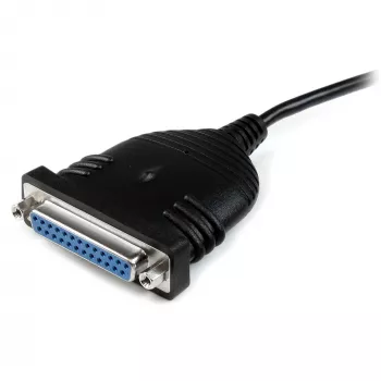 StarTech.com 6 ft USB auf DB25 Parallel Druckeradapterkabel - M/F