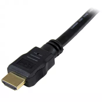 StarTech.com HDMM2M 2 m High-Speed-HDMI-Kabel, Ultra HD 4K x 2K, vergoldet, St./St., Schwarz