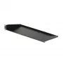 StarTech.com CABSHELF1U 1HE Server-Rack-Fachboden, fester Tragarm-Fachboden für 19-Zoll-Rack/Schrank, 17,7 cm (7 Zoll) tief, 15 kg (33 lb) Tragkraft, mit Käfigmuttern und Schrauben, Schwarz