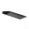 StarTech.com CABSHELF1U 1HE Server-Rack-Fachboden, fester Tragarm-Fachboden für 19-Zoll-Rack/Schrank, 17,7 cm (7 Zoll) tief, 15 kg (33 lb) Tragkraft, mit Käfigmuttern und Schrauben, Schwarz