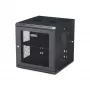 StarTech.com 4-Post 12U Wandmontage Netzwerkschrank mit 1U Ablage, 19 Zoll klappbarer wandmontierter Serverschrank für Daten / AV / Elektronik / Computerausrüstung, flexibles belüftetes Rack-Gehäuse