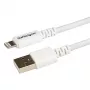 StarTech.com 3 m USB-auf-Lightning-Kabel – Langes Ladekabel für iPhone/iPad/iPod – Lightning-auf-USB-Kabel – Apple MFi-zertifiziert – Weiß