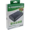 InLine Qi Powerstation Multiport Ladegerät, 4x USB-C + 2x USB-A, GaN 100 W, 15 W kabelloses Laden, Schwarz (31517K)