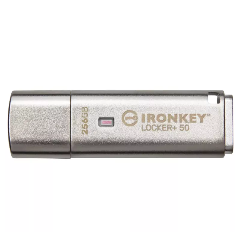 USB Flash Drive Kingston 256GB USB Type-A IronKey Locker Plus 50