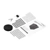 StarTech.com 4-Post 12U Wandmontage-Netzwerkschrank mit 1U Fach, 19 Zoll klappbares wandmontiertes Server-Rack für Daten / AV / Elektronik / Computerausrüstung, flexibles belüftetes Rack-Gehäuse