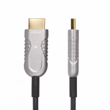 StarTech.com 15,2 m (50 ft) HDMI 2.1 Hybrid Active Optical Kabel (AOC), CMP, Plenum-Rated, 8K Ultra High Speed HDMI 2.1/2.0 Glasfaserkabel, 48 Gbit/s, 8K 60 Hz/4K 120 Hz, HDR10+/FRL/TMDS/eARC