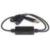 StarTech.com USB-zu-PS/2-Adapter – Tastatur und Maus, 0,435 m, Schwarz, 1 – USB A, 2 – DIN 6, 46 g, 142 mm, 175 mm