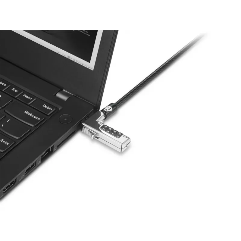 Lenovo 4XE1F30277 Kensington NanoSaver Combination Sicherheitskabelschloss, Schwarz