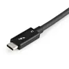 StarTech.com Thunderbolt auf Dual DisplayPort Adapter DP 1.4, Dual 4K 60Hz oder Single 8K/5K Thunderbolt zu DP Konverter, 2x DisplayPort Monitor Video Adapter - Mac & Windows