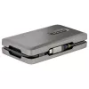StarTech.com DKM31C3HVCPD USB-C Multiport-Adapter / Dual-Monitor-Dockingstation, 4K HDMI 2.0, VGA, USB-C DP-Alt-Mode-Video, 100 W PD Pass-Through, 2x USB-A 10 Gbit/s, GbE, MST, Grau