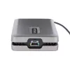 StarTech.com DKM31C3HVCPD USB-C Multiport-Adapter / Dual-Monitor-Dockingstation, 4K HDMI 2.0, VGA, USB-C DP-Alt-Mode-Video, 100 W PD Pass-Through, 2x USB-A 10 Gbit/s, GbE, MST, Grau