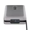 StarTech.com DKM31C3HVCPD USB-C Multiport-Adapter / Dual-Monitor-Dockingstation, 4K HDMI 2.0, VGA, USB-C DP-Alt-Mode-Video, 100 W PD Pass-Through, 2x USB-A 10 Gbit/s, GbE, MST, Grau