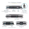 StarTech.com DKM31C3HVCPD USB-C Multiport-Adapter / Dual-Monitor-Dockingstation, 4K HDMI 2.0, VGA, USB-C DP-Alt-Mode-Video, 100 W PD Pass-Through, 2x USB-A 10 Gbit/s, GbE, MST, Grau